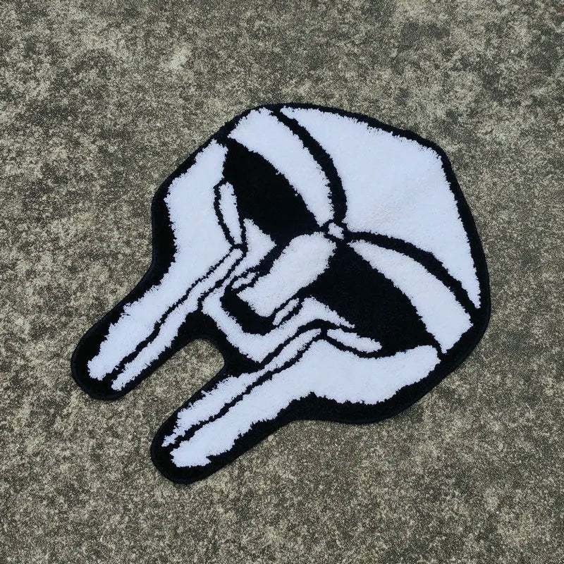 Anime Face Soft Tufting Rug Living Room Bedroom Decor Fluffy Carpets Non-slip Bathmat Bathroom Cloakroom Mat Floor Pad Boy Gifts