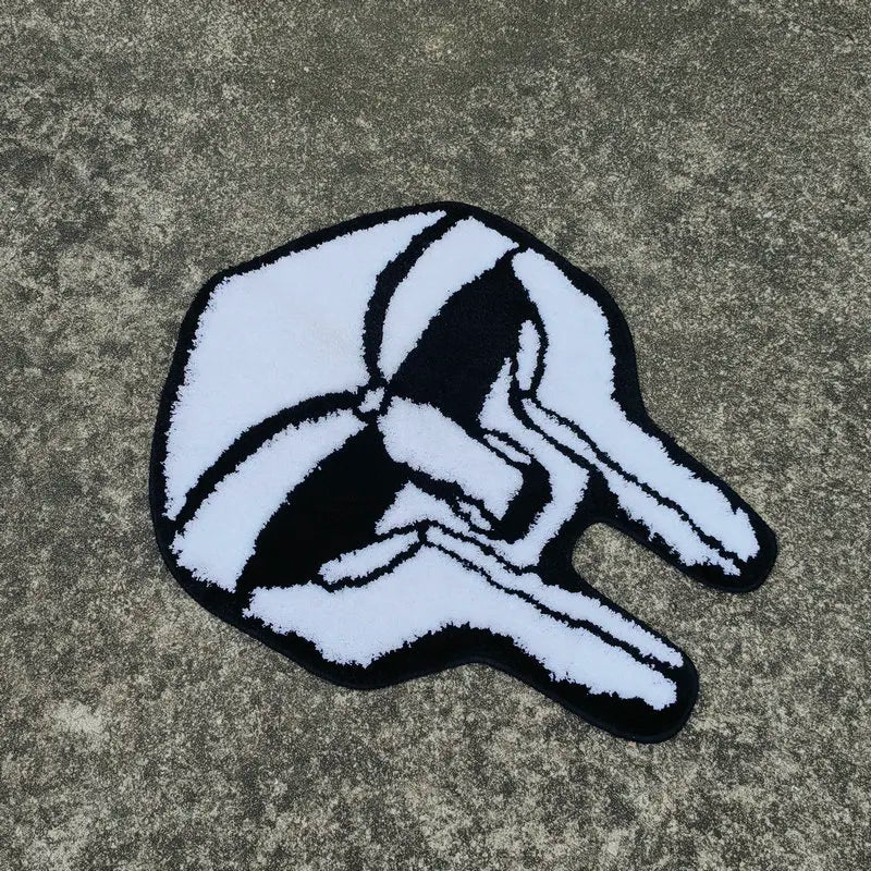 Anime Face Soft Tufting Rug Living Room Bedroom Decor Fluffy Carpets Non-slip Bathmat Bathroom Cloakroom Mat Floor Pad Boy Gifts