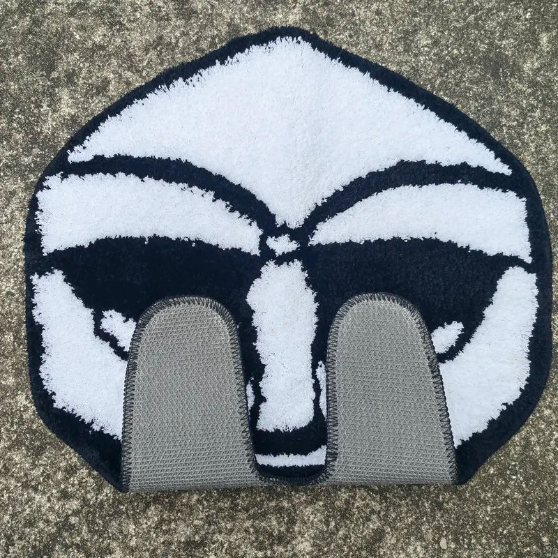 Anime Face Soft Tufting Rug Living Room Bedroom Decor Fluffy Carpets Non-slip Bathmat Bathroom Cloakroom Mat Floor Pad Boy Gifts