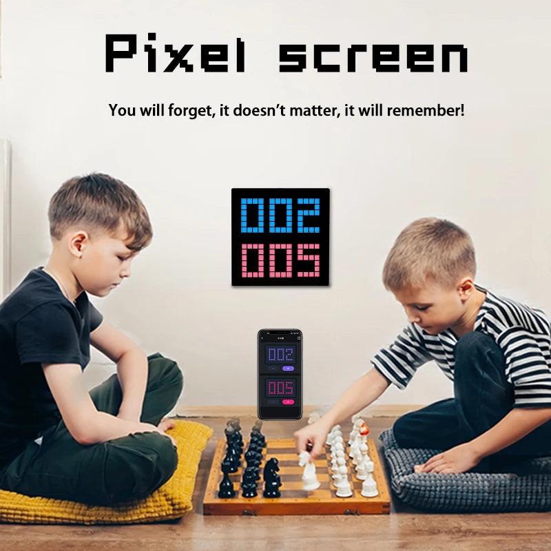 LED Pixel Display APP Control Programmable Night Light DIY Text Pattern Animation For Home Decoration, Bedroom, Game Room, Bar