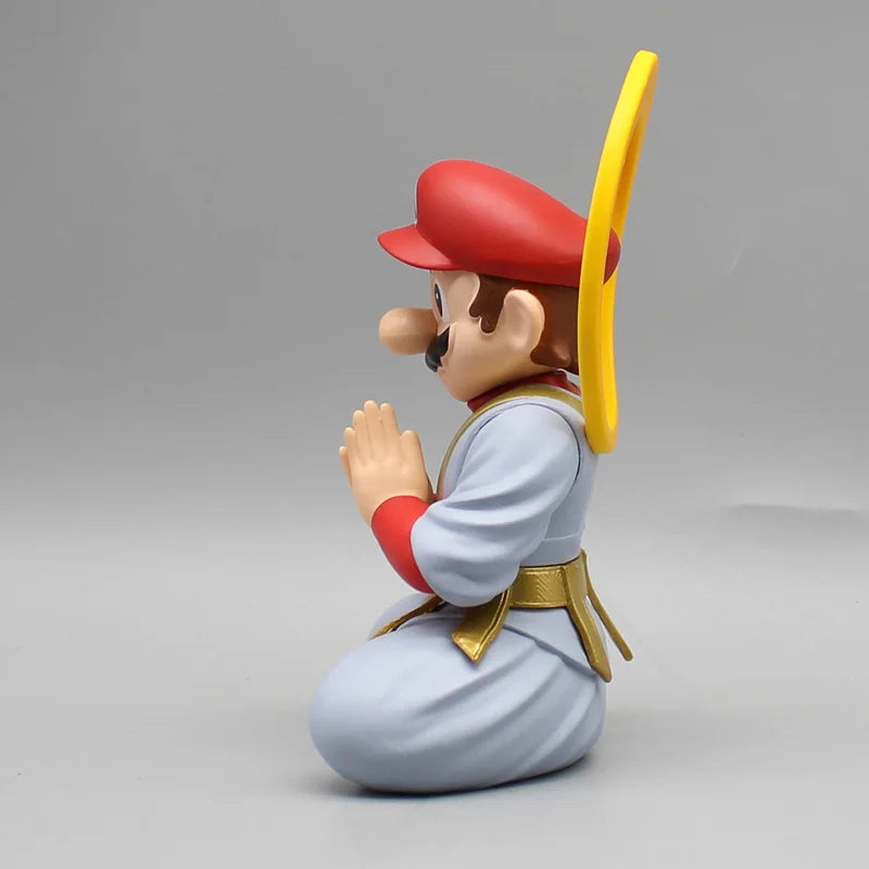 Super Mario Action Figure Anime Crayon Shin-chan Figuras Toys Manga GK Statue Kawaii Doll PVC Model Ornaments Gift for Children