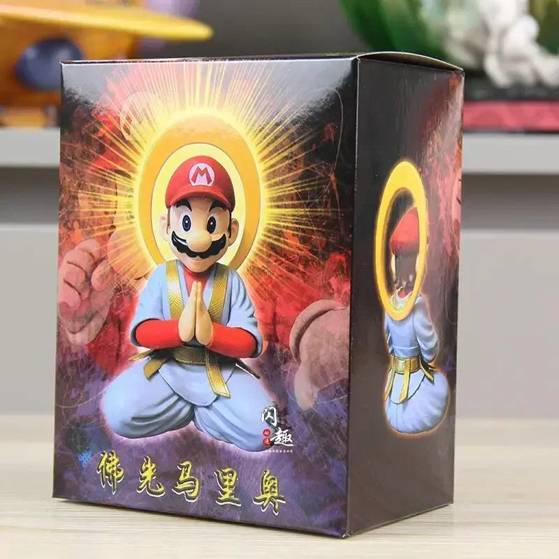 Super Mario Action Figure Anime Crayon Shin-chan Figuras Toys Manga GK Statue Kawaii Doll PVC Model Ornaments Gift for Children