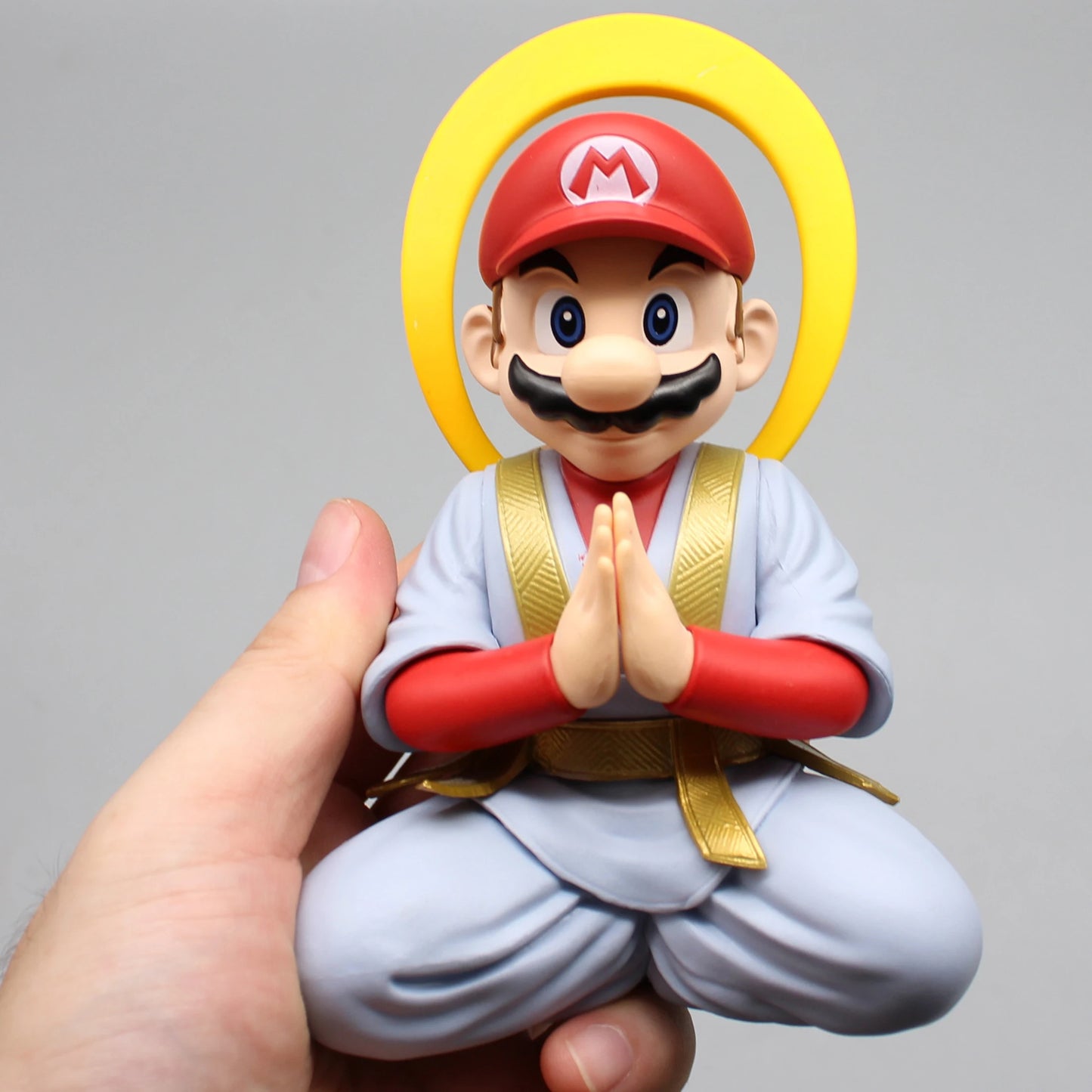 Super Mario Action Figure Anime Crayon Shin-chan Figuras Toys Manga GK Statue Kawaii Doll PVC Model Ornaments Gift for Children