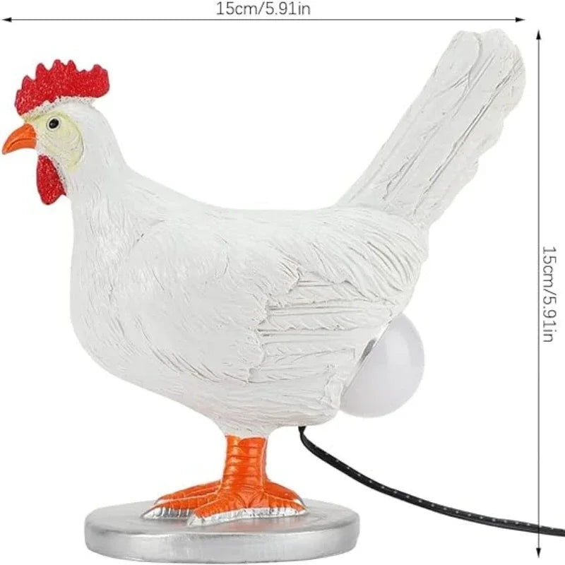 LED Night Lights Funny Animal Chick Light Easter Carnival Party Ornaments Children's Gifts Home Decoration Chicken Night Lamp