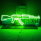 Gun Neon Sign art Neon Light Led AK 47 Cool Hanging Night Light Boys Playroom Home Store Party Personality BAR Wall Decor Lamps