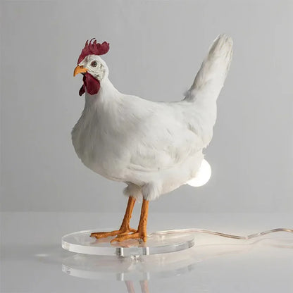 LED Night Lights Funny Animal Chick Light Easter Carnival Party Ornaments Children's Gifts Home Decoration Chicken Night Lamp