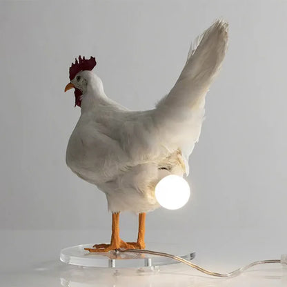 LED Night Lights Funny Animal Chick Light Easter Carnival Party Ornaments Children's Gifts Home Decoration Chicken Night Lamp