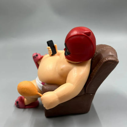 12cm The Avengers Deadpool Fat Boy Figure Cute Anime Action Collection Desktop Ornament Decoration Car Ornaments Children Toys