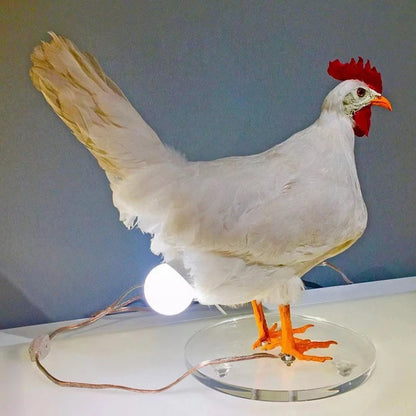 LED Night Lights Funny Animal Chick Light Easter Carnival Party Ornaments Children's Gifts Home Decoration Chicken Night Lamp